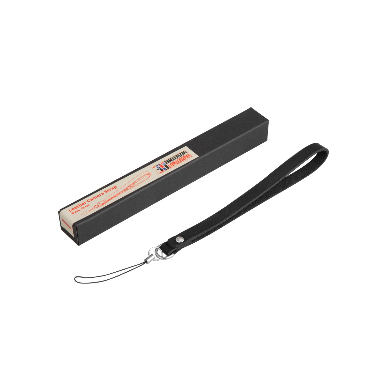 Lomography Black Leather Wrist Strap