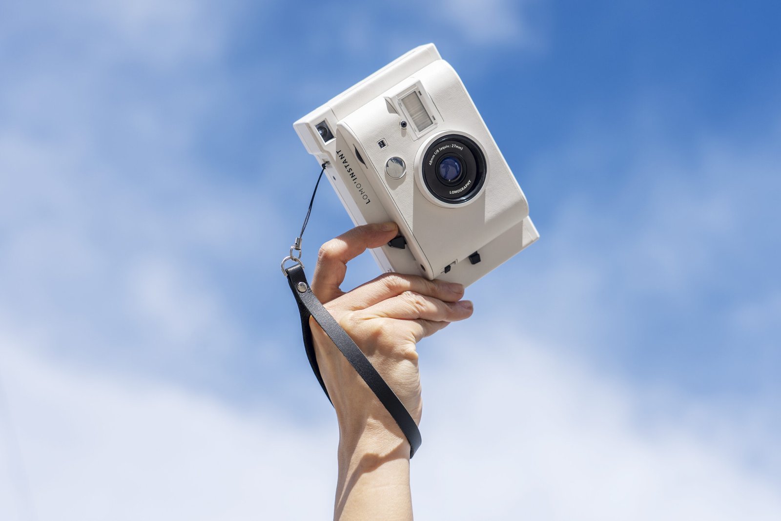 Lomography Black Leather Wrist Strap - Image 2